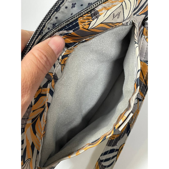 Lug Swivel Convertible Crossbody Bag Lily Grey RFID Protected - Picture 8 of 8